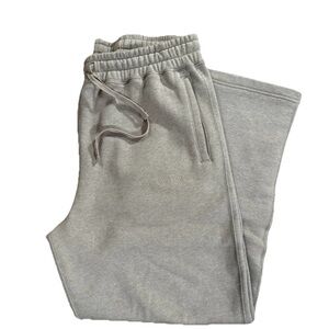 Men’s Aime Leon Dore ALD Gray Embroidered Logo Sweatpants Size XL
